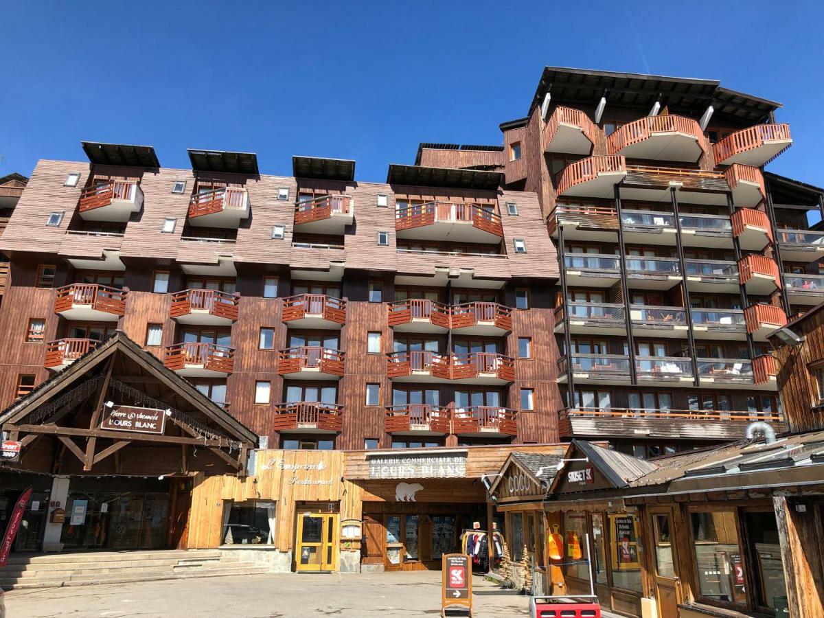 Studio 942-Particulier-Residence L'Ours Blanc-Alpe D'Huez-Centre Station Exteriér fotografie